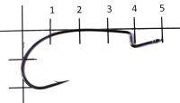 Крючок Dream Hook Worm 15 №3/0