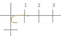 Крючок Dry Fly Hook 7010 №12
