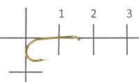 Крючок Dry Fly Hook 7010 №8