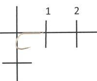 Крючок G-Bait Redworm B №12