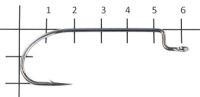 Крючок Gamakatsu WORM 34 №6/0