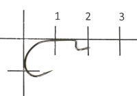 Крючок Inch Hook Large Varivas