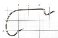 Крючок Invisible Tip Offset Hook №4/0