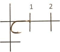 Крючок Iseama new gold №10