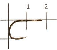 Крючок Iseama new gold №3