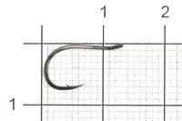 Крючок Kantsuki Chinu №0,8