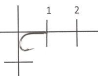 Крючок Kantsuki Izu Mejina №6