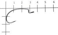 Крючок Kig Hook Worm 17 №1