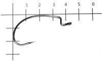 Крючок Kig Hook Worm 17 №3/0