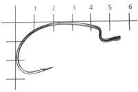 Крючок Kig Hook Worm 17 №5/0