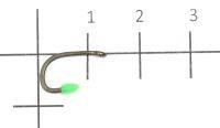Крючок Korda Kaptor Wide Gape-B Weed №10