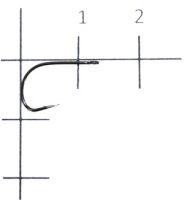 Крючок LS-2033F Ring Eye N-L №8