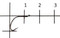 Крючок LS-3524F №10