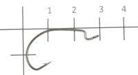 Крючок LW Offset Hook №4