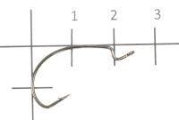 Крючок LW Offset Hook №6
