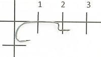 Крючок Mini Hook MG 1 №6