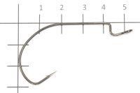 Крючок Offset Hook Long с пружинкой №2/0 BN Yoshi Onyx