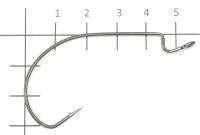 Крючок Offset Hook Long с пружинкой №3/0 BN Yoshi Onyx