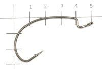 Крючок Offset Hook Magna HD №4/0 BN Yoshi Onyx
