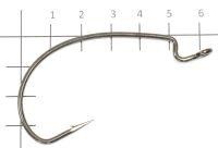 Крючок Offset Hook Magna HD №7/0 BN Yoshi Onyx