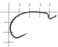 Крючок Offset Hook Wide Gape Strong 5072 №3/0
