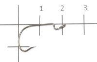 Крючок Offset Hook №4 BN Yoshi Onyx