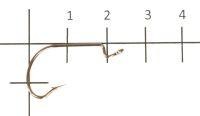 Крючок Offset Worm 213 №2 RB