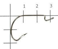 Крючок Offset Worm Hook 5070 №1/0