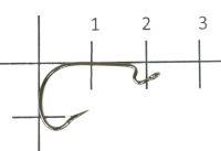 Крючок Offset Worm Hook 5070 №4
