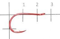Крючок Owner №5177 №1/0 RED
