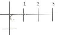 Крючок Round Bent Fixative RBFS-12