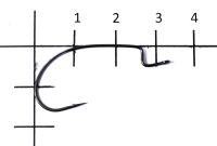 Крючок S.S. Hook Worm 19 №1