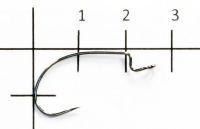 Крючок S.S. Hook Worm 19 №3