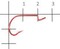 Крючок Saikyo BS-2312R №2