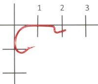 Крючок Saikyo BS-2312R №4