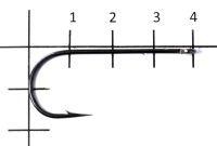 Крючок Saikyo BS-2313BN №2/0