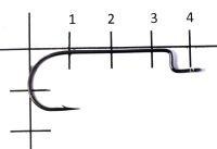 Крючок Saikyo BS-2314BN №1/0