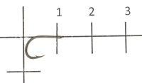 Крючок Sasame F-940 №7