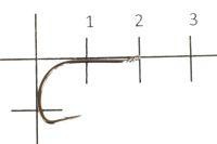 Крючок Shot Rig Worm 10 №1