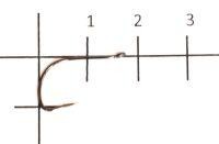 Крючок Shot Rig Worm 10 №3