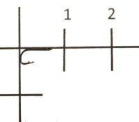 Крючок Sode new №18