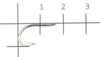 Крючок Sting Chub S-111BLN №4 Nautilus