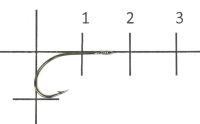 Крючок Trout Single Hook 6331 №6