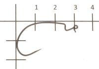 Крючок Vanfook DM-22 stealth black №2