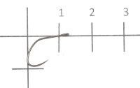 Крючок Vanfook SP-31BL stealth black №8 упаковка 10 штук