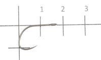 Крючок Vanfook SP-41BL stealth black №4 упаковка 8 штук