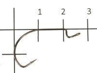 Крючок Wide Range Worm 216 №6 RB