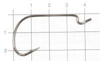 Крючок Wide Range Worm цвет bln № 1/0