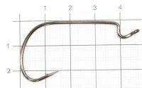 Крючок Wide Range Worm цвет bln № 2/0
