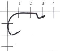Крючок Worm 11 Tournament №1/0